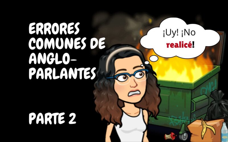 Errores comunes